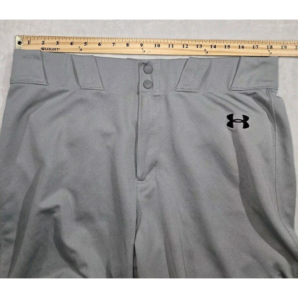 Under Armour Utility Baseball Pants Mens XL Gray 37x32 - Picture 11 of 16